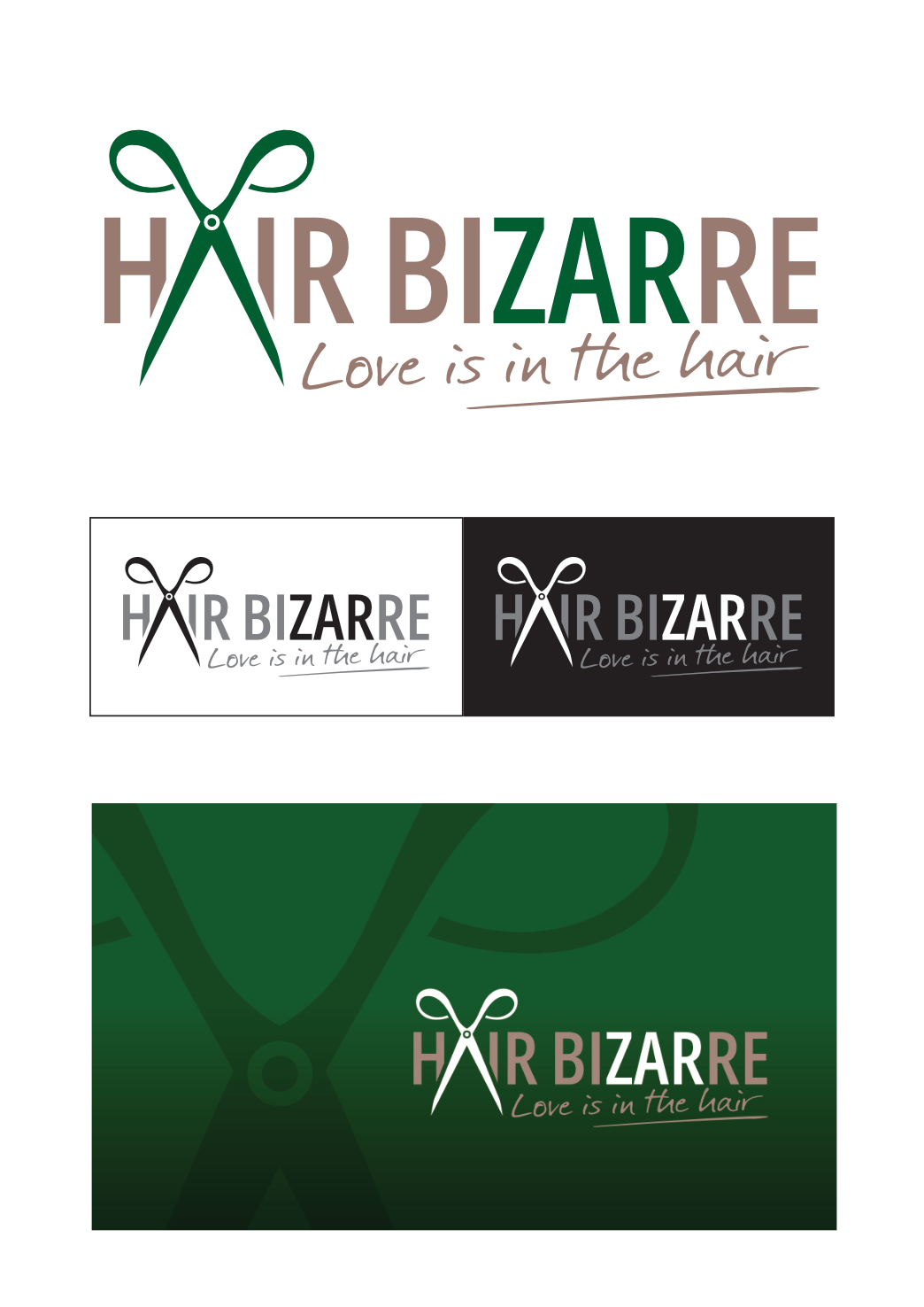 Hair Bizarre Branding